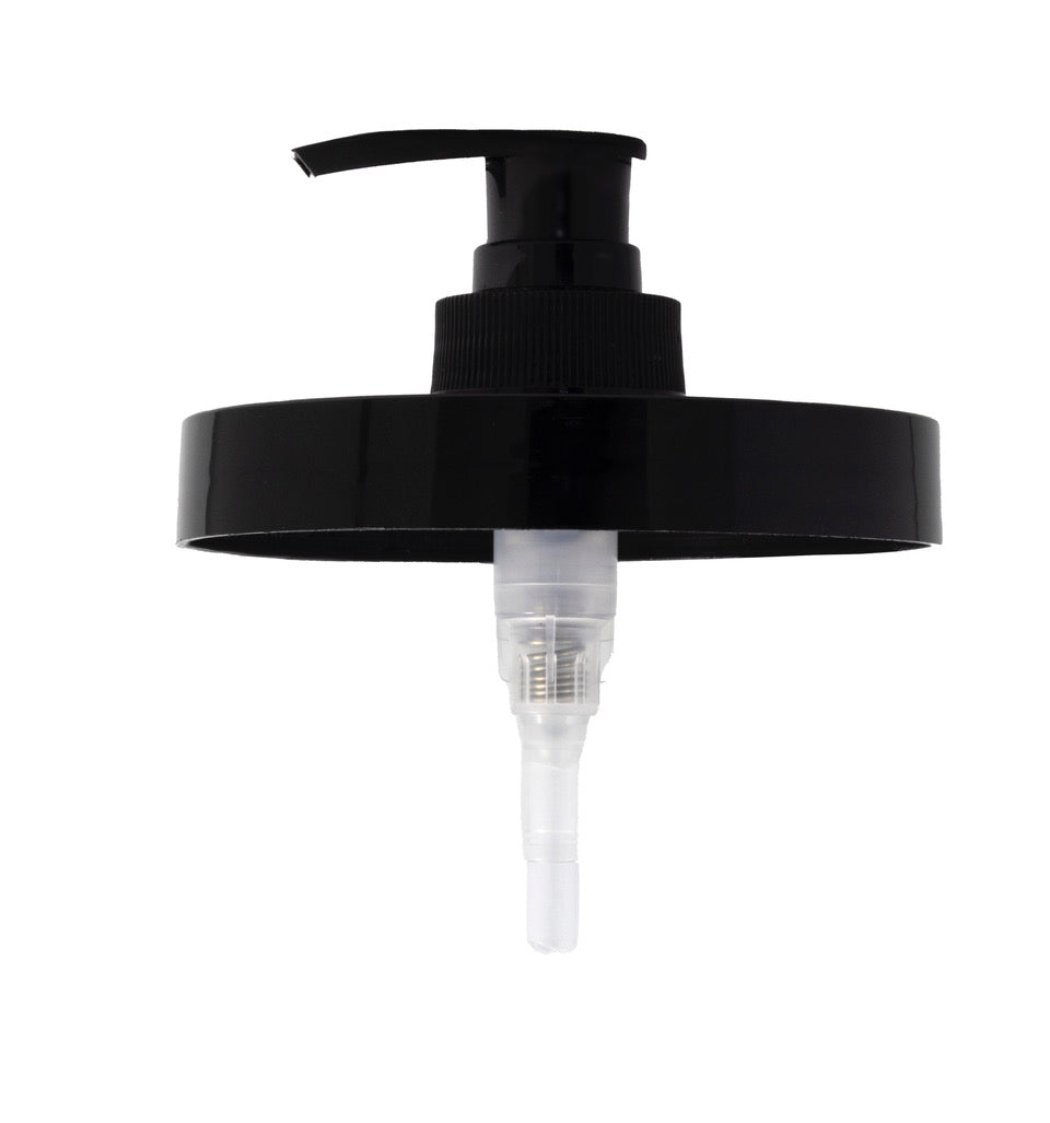To112 Reusable, lockable 89-400 lid with dispensing pump of 3cc output for easy mask dispensing.