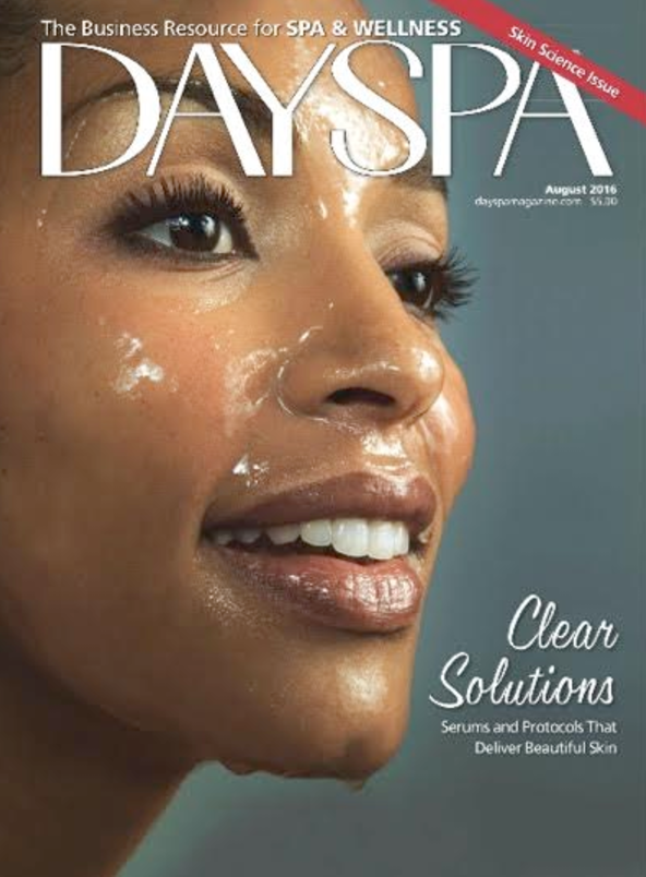Day Spa magazine clear solutions TO112 product feature